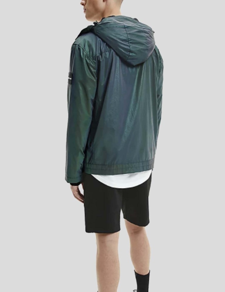 Chaqueta CALVIN KLEIN iriscent 2 in 1 utility jacket reflective iriscent